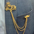 Crown Moch Coat Pin